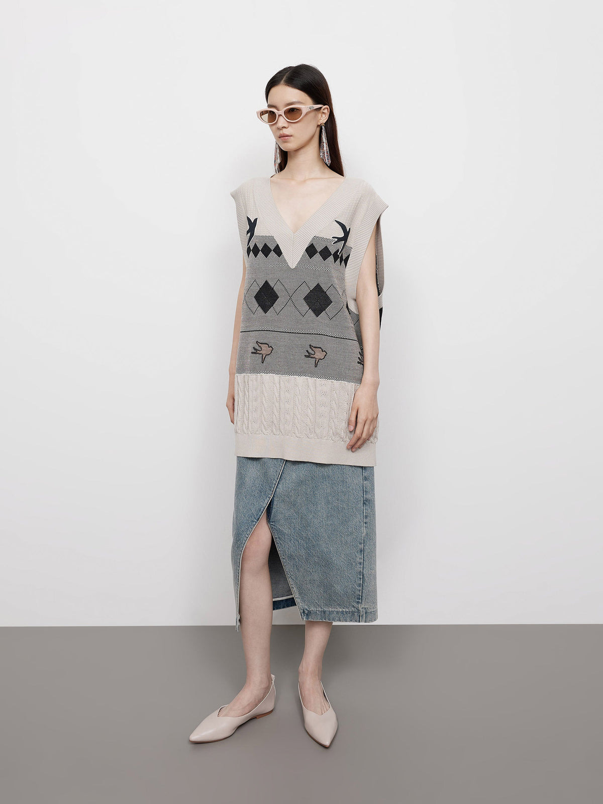 DAZZLE Pullover Knit 2J1E210