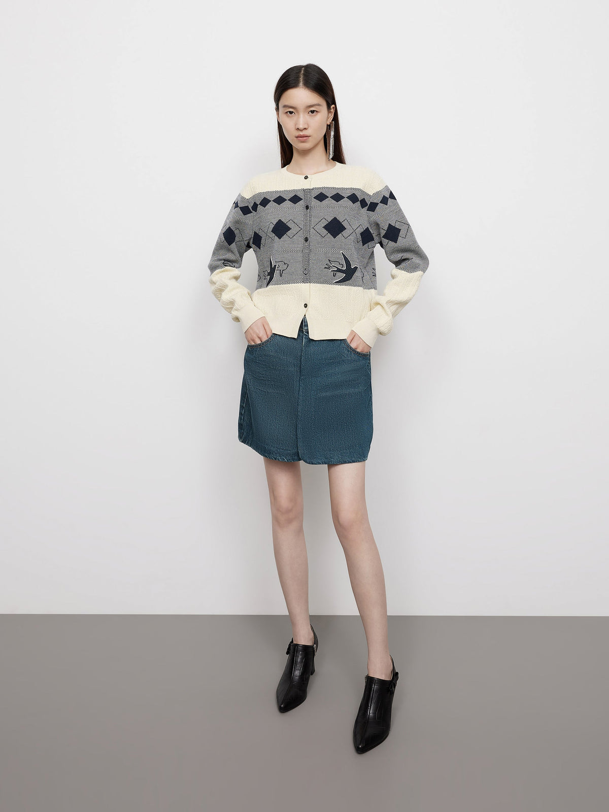 DAZZLE Knit Cardigan 2J1E555