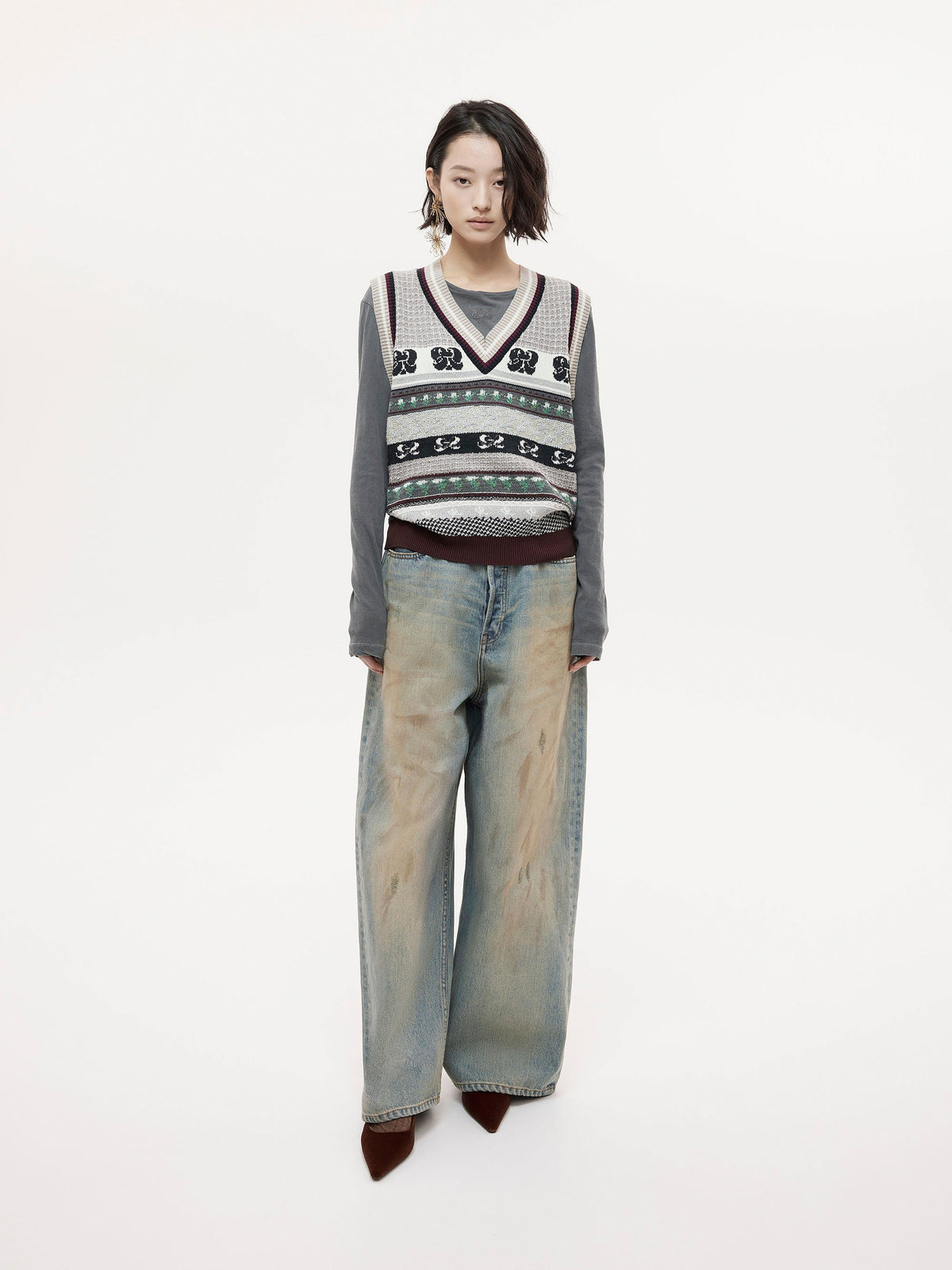 DAZZLE Pullover Knit 2J3E212
