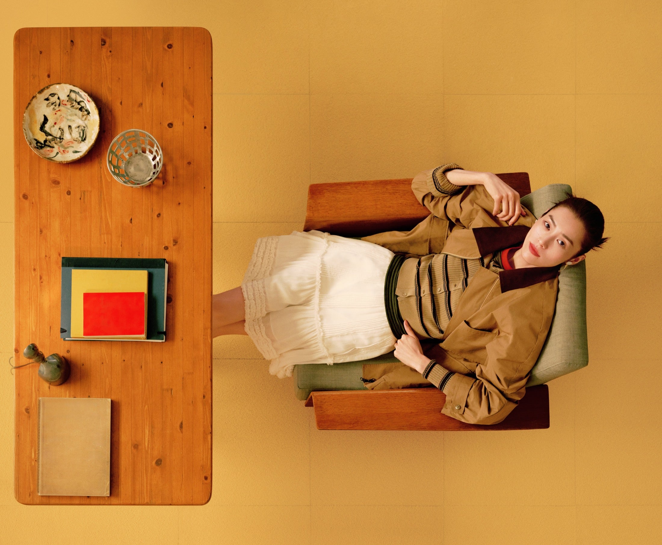 DAZZLE autumn campaign with interior composition