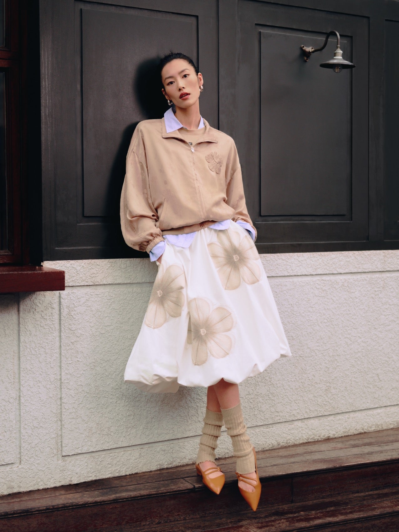 DAZZLE woman in a spring campaign look